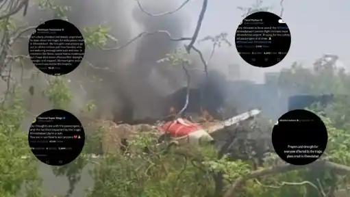 plane crash of Air India Ahmedabad- London flight
